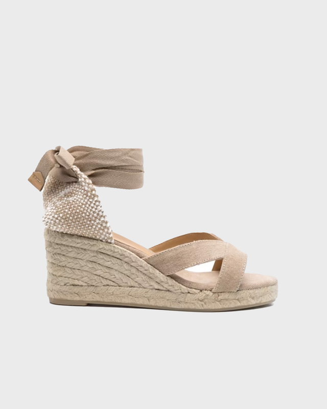 Castaner Bailey Wedge Sandal Sand EUR 36