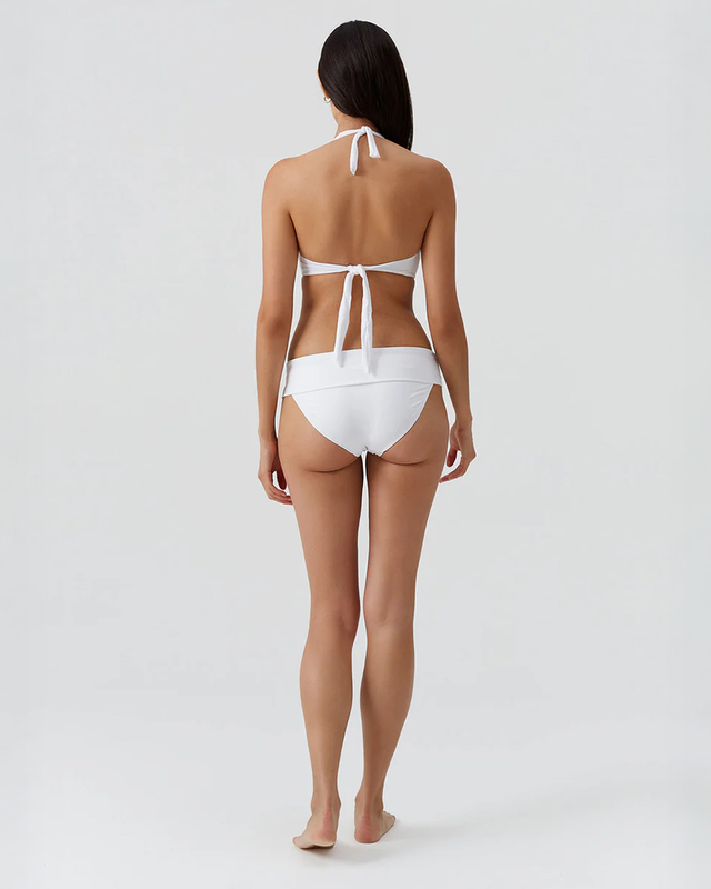 Melissa Odabash Bikini Bottom Brussels White XS