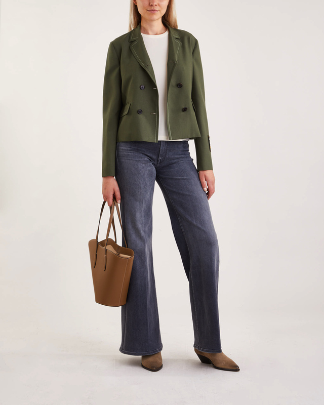 Marni Jacket Double-Breasted Wool  Grön IT 40 (EUR 34)
