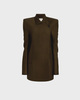 KHAITE Jakke Armair Dark Green US 6 (EUR 38)