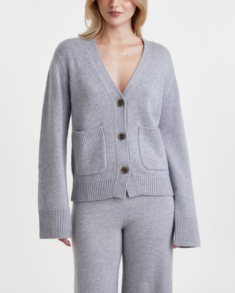 Kofta Danni Cashmere Grå 2