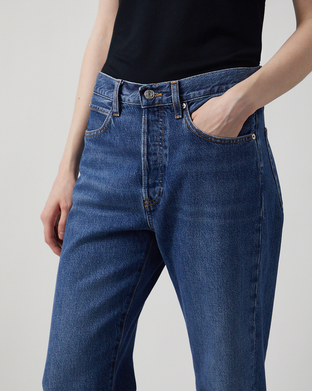 Frame Jeans The Lax Antidote Raw Fray Washed blue 30