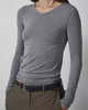 Wakakuu Icons Top Zoe Modal Grey melange S