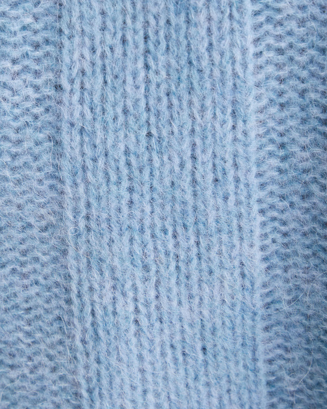 Dagmar Sweater Brushed Alpaca  Celeste XL