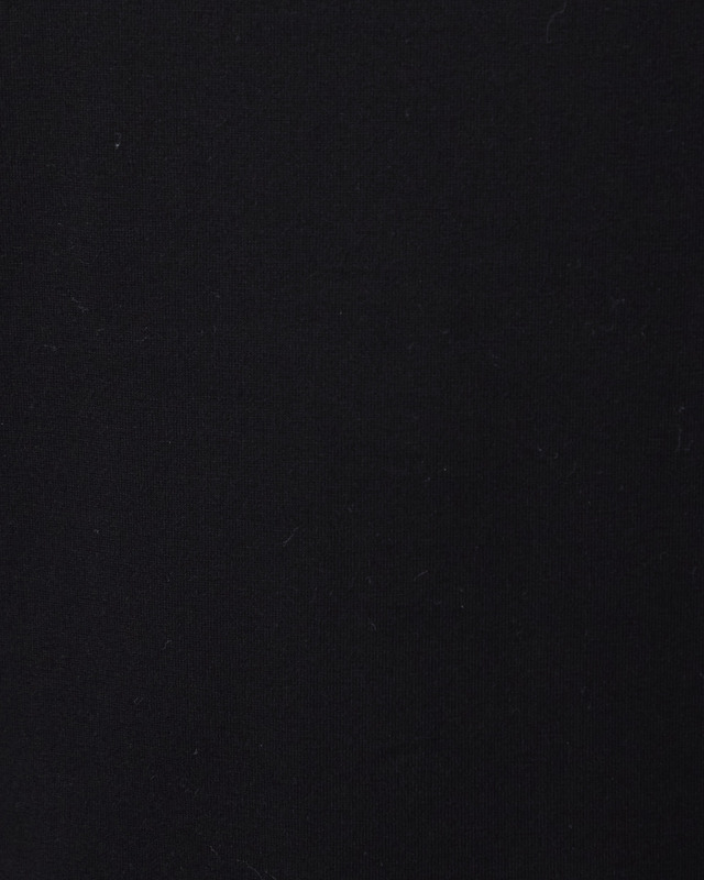 Moncler T-shirt Logo Patch Cotton Jersey Svart S