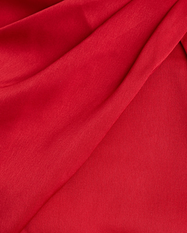 Malina Blouse Evie Pleated Red M