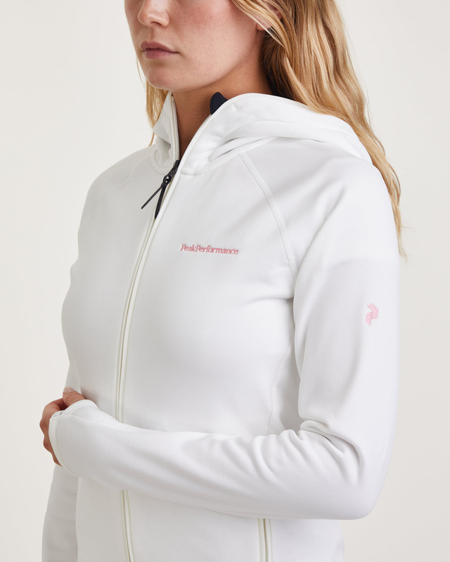 Peak Performance Träningsjacka W Chill Light Zip Offwhite XL
