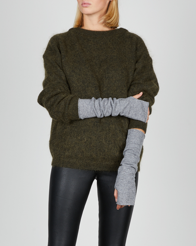 LISA YANG Aspen Armwarmer Grå ONESIZE