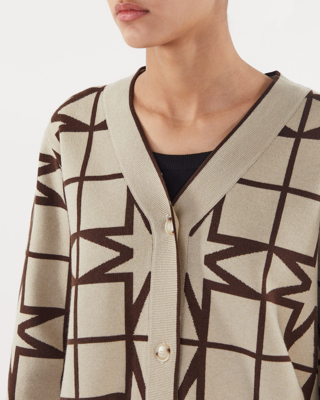 By Malina Layla Cardigan  Brun XL