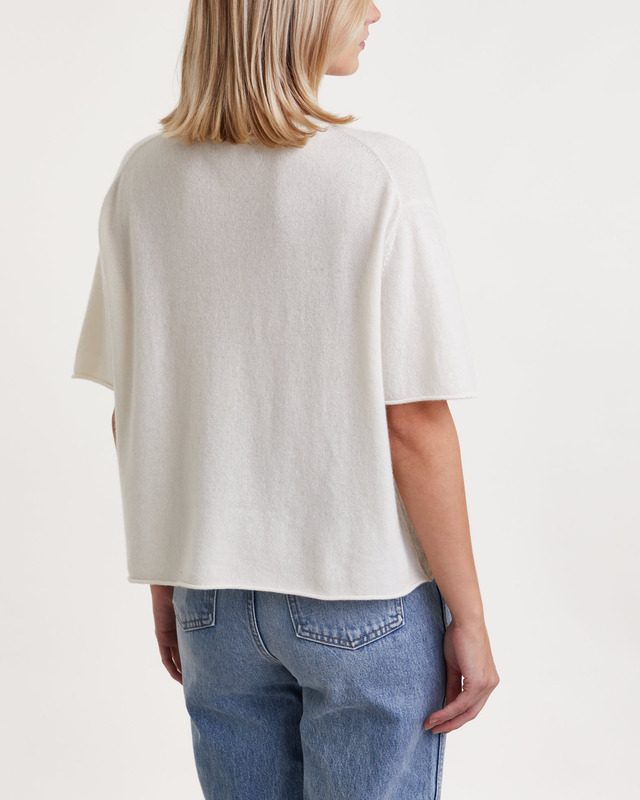 LISA YANG T-shirt Cila Cashmere Offwhite 0 (XS-S)