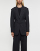 Filippa K Blazer Hourglass Pinstripe  Anthracite 40