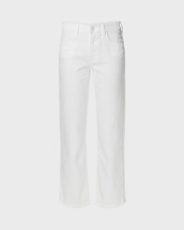 Mother Denim Jeans The Newbie Ankle Fairest Of Them All White 27