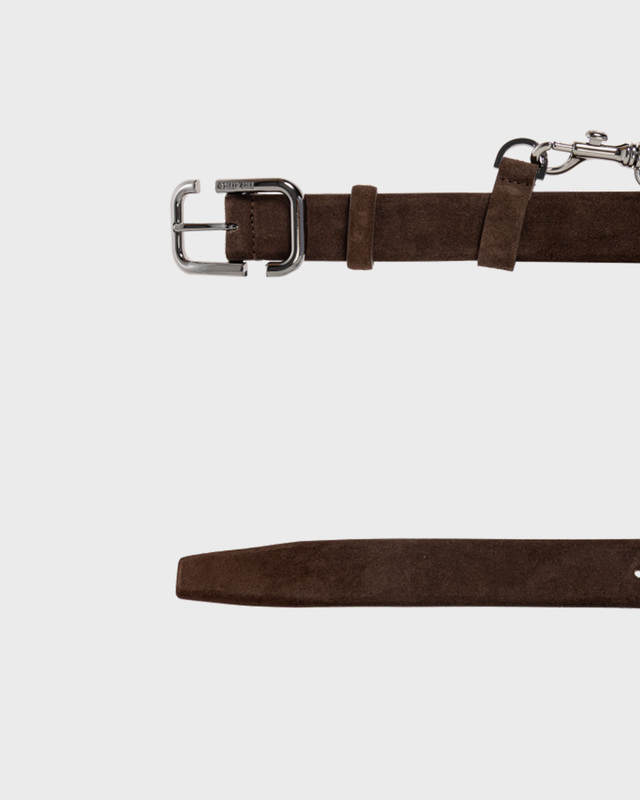 The Attico Belte Cintura Dark Brown M