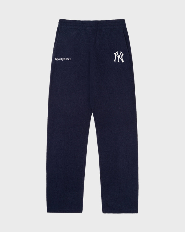 Sporty & Rich Byxor Heritage Yankees Cashmere Navy M
