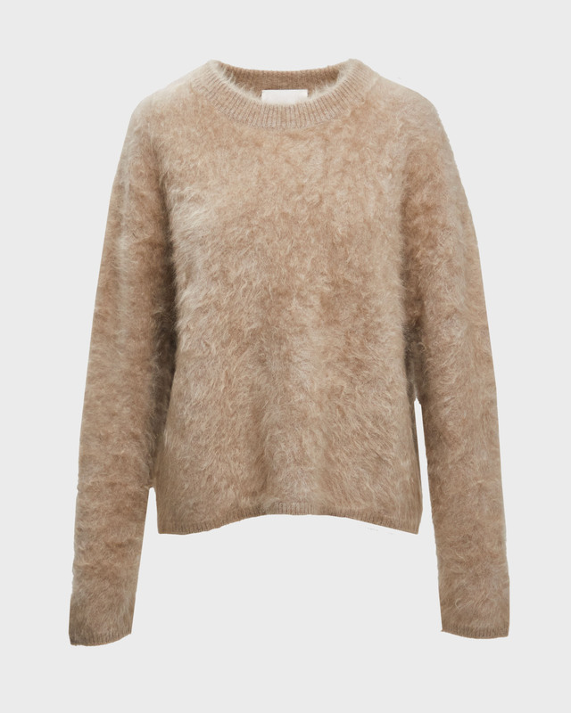 LISA YANG Tröja Natalia Cashmere Brun 1 (S-M)
