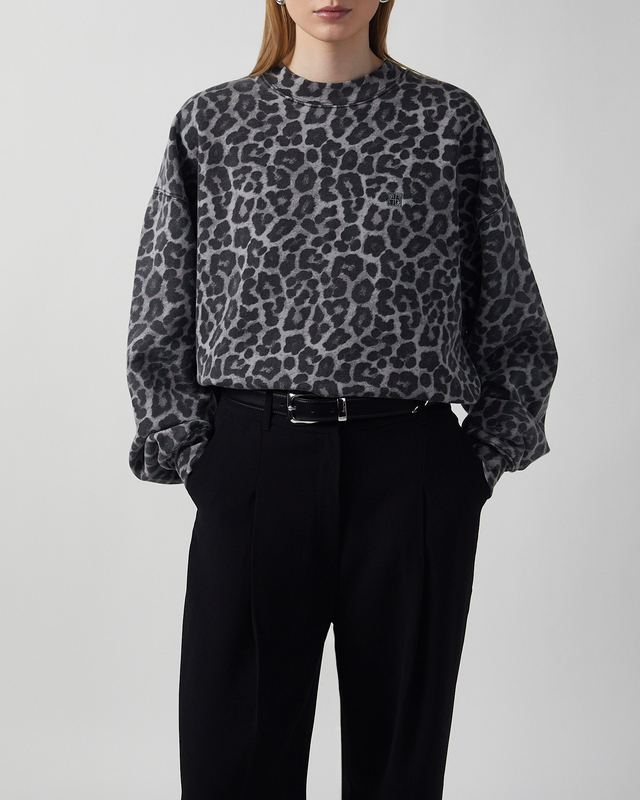 Anine Bing Sweatshirt Miles  Leopard M