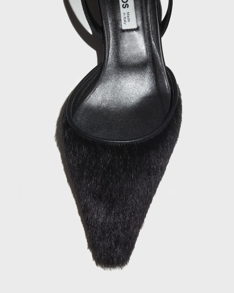 Heels Slingback  Svart 2