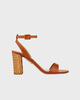 Aquazzura Klackskor Sunseeker Sandal Tobacco EUR 41