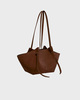 YUZEFI Mochi Suede Bag  Chocolate ONESIZE