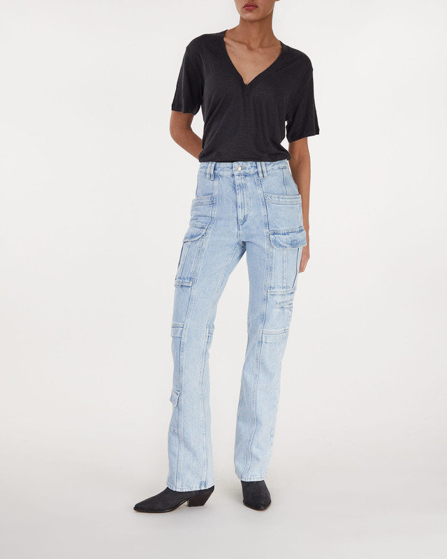IRO T-shirt Jeyla Black M