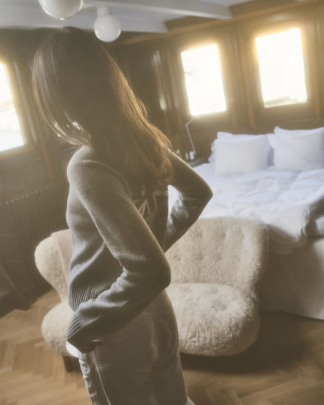 CLOEYS Sweater City London Grey Grå XS-S