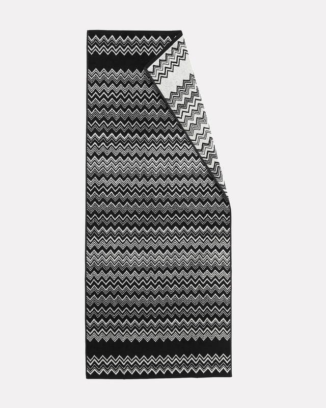 Missoni Home Keith Bath sheet 601 Svart/vit ONESIZE