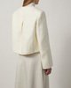 Malina Blazer Ruthie Cropped Boucle Vanilla XS