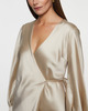 Wakakuu Icons Klänning Morino Wrap  Beige S
