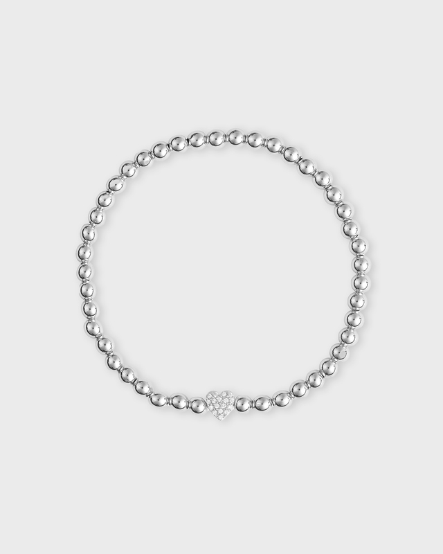CBYC Bracelet Silver Heart Silver ONESIZE