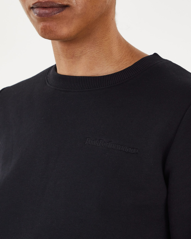 Peak Performance Sweater W Original Small Logo Crew Svart XS
