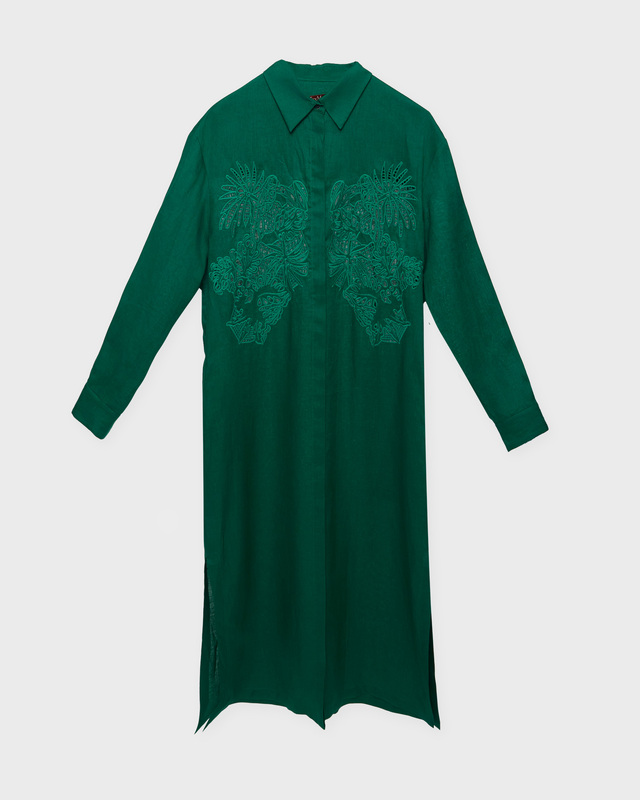 Max Mara Studio Klänning Megaton Emerald IT 40 (EUR 34)