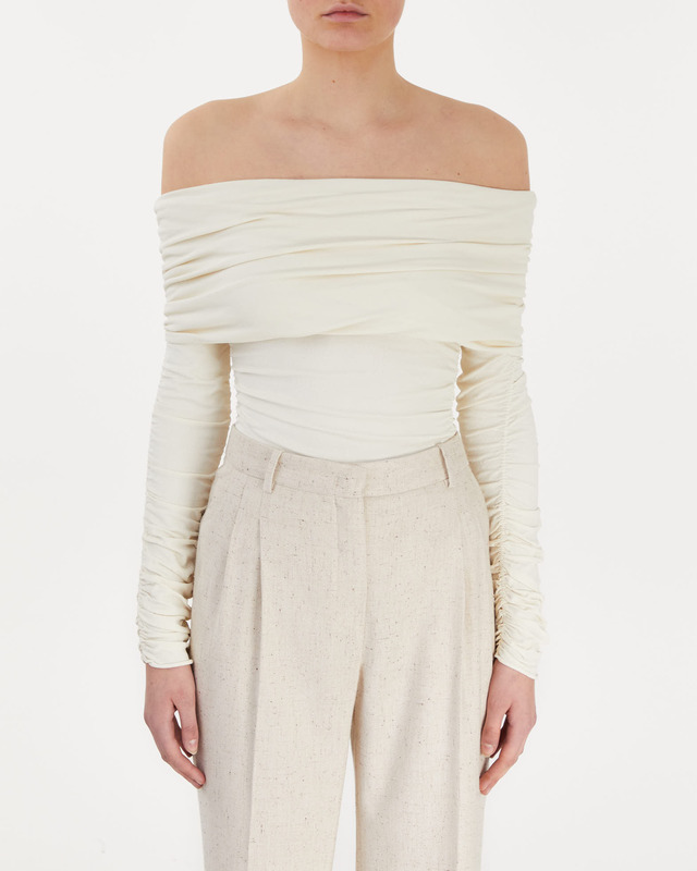 Khaite Top Zuri Ivory XS