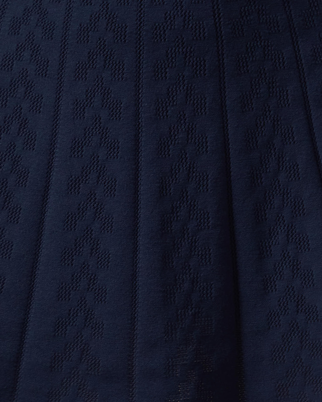 J Lindeberg Skirt Pamela Pintelle Knitted Navy S