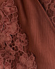 Acne Studios Blus Lace Wrap Brun 36