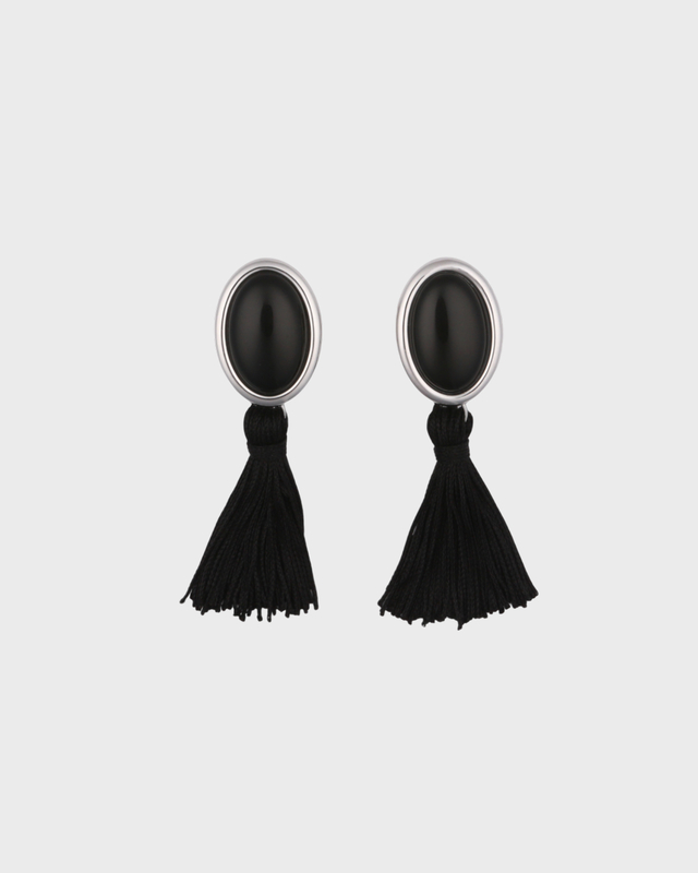 JULIETTA Earrings Jude Black ONESIZE