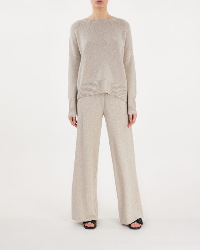 LISA YANG Cashmere knit Mila Sand M-L