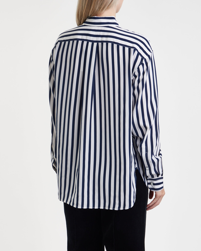 Polo Ralph Lauren Skjorta Long Sleeve Stripe Silk Multicolor US 10 (EUR 42)