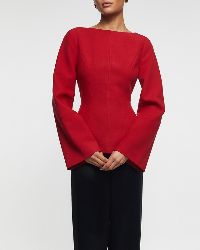 Wakakuu Icons Top Suita Röd M