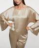 Wakakuu Icons Blouse Palermo Satin Beige S