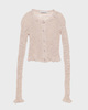 Acne Studios Wide Rib Cardigan Rosa S