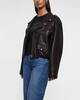 Acne Studios Jacket Biker Leather Mörkbrun 38