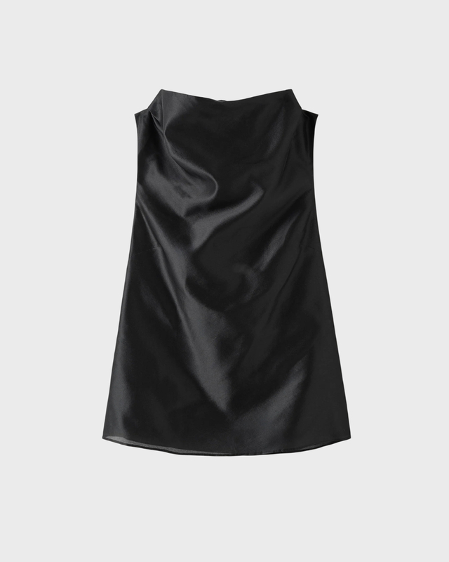 Almada Topp Kiera Organza Black L