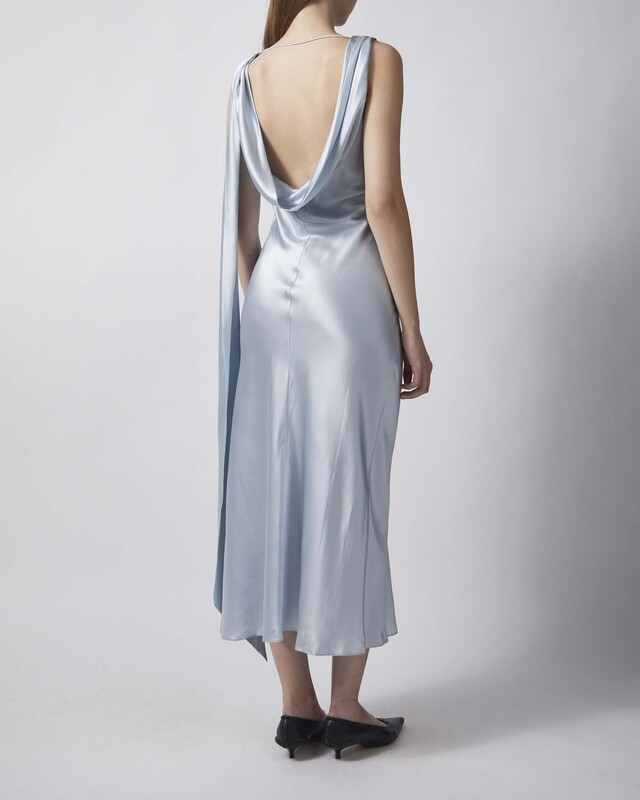 Acne Studios Dress Silk Tunic Light blue 38