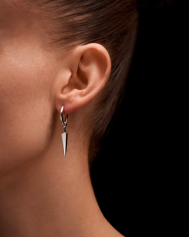 Maria Nilsdotter Örhänge Poison Arrow Silver ONESIZE