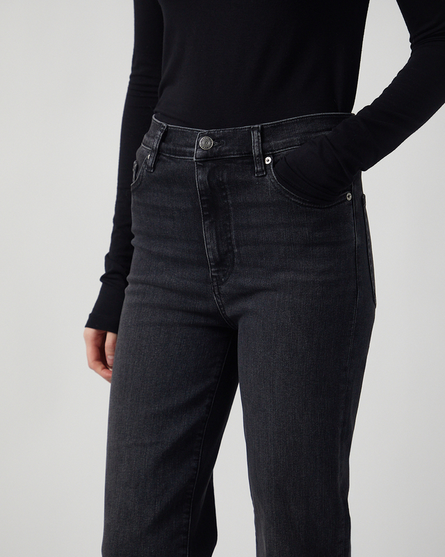 Frame Jeans Le Sleek Straight Starship Grå 26