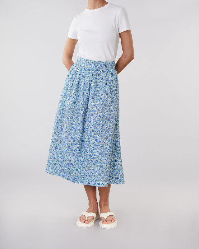 Sea New York Skirt Ida Print A-line  Blå XS