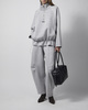 ROTATE  Pants Scuba Cargo Grey Melange XS