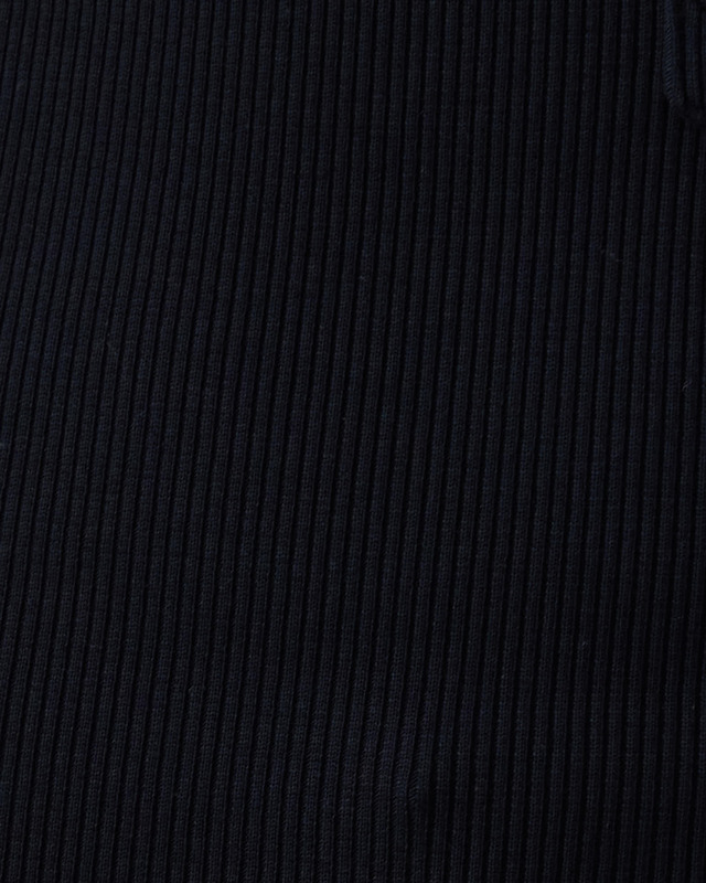 The Attico Topp Ribbed-knit cotton Svart IT 46 (EUR 42)