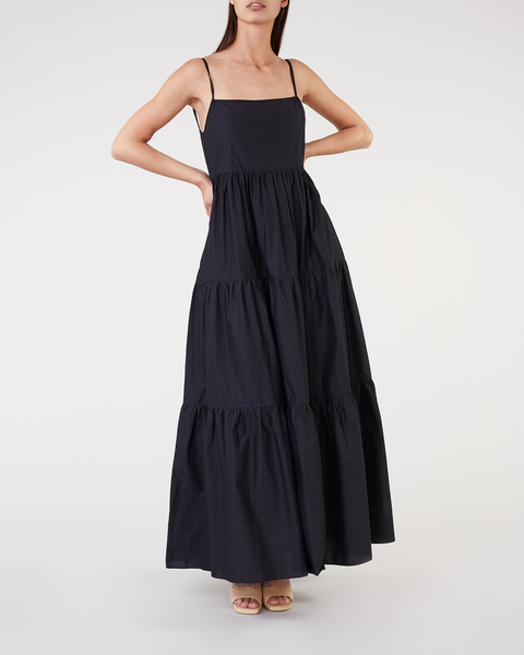 Klänning The Tiered Low Back Sundress  Svart 1