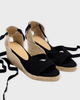 Castaner Bailey Wedge Sandal Black EUR 37